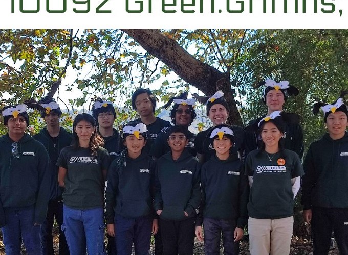 FTC Team 10092 Green Griffins team photo