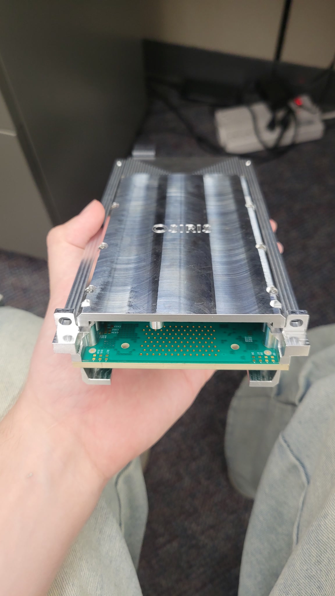 First HPSC engineering card during fit checking