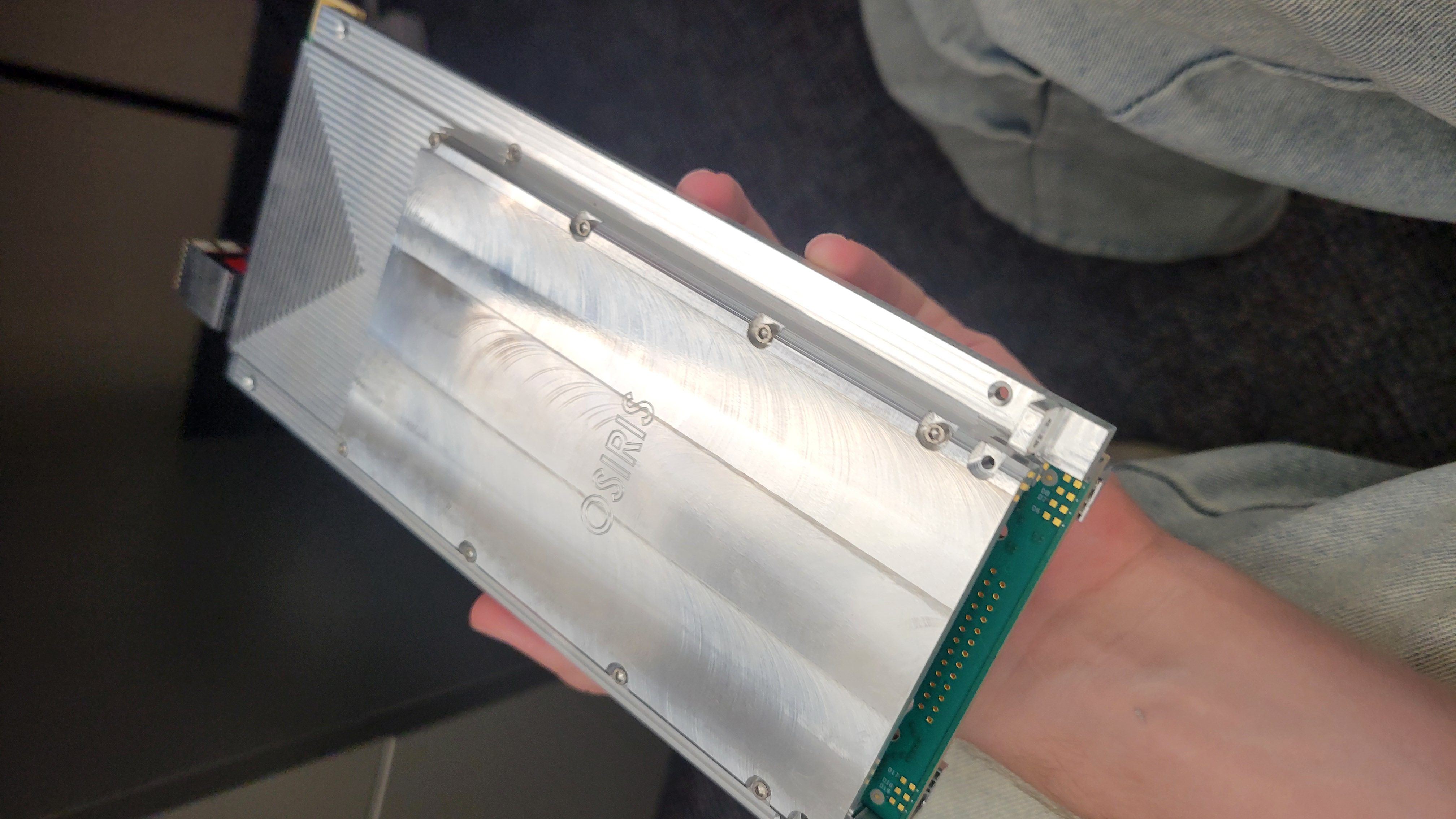 Assembled first HPSC engineering card