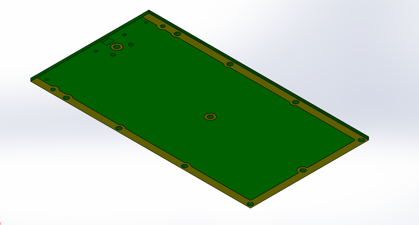HPSC main PCB mechanical definition